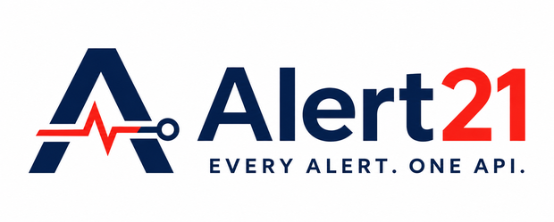 Alert21 — EVERY ALERT. ONE API.